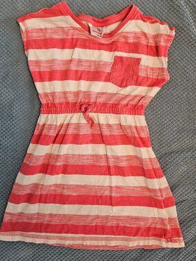 Hanna Andersson Red Striped Tunic 110 Size 5